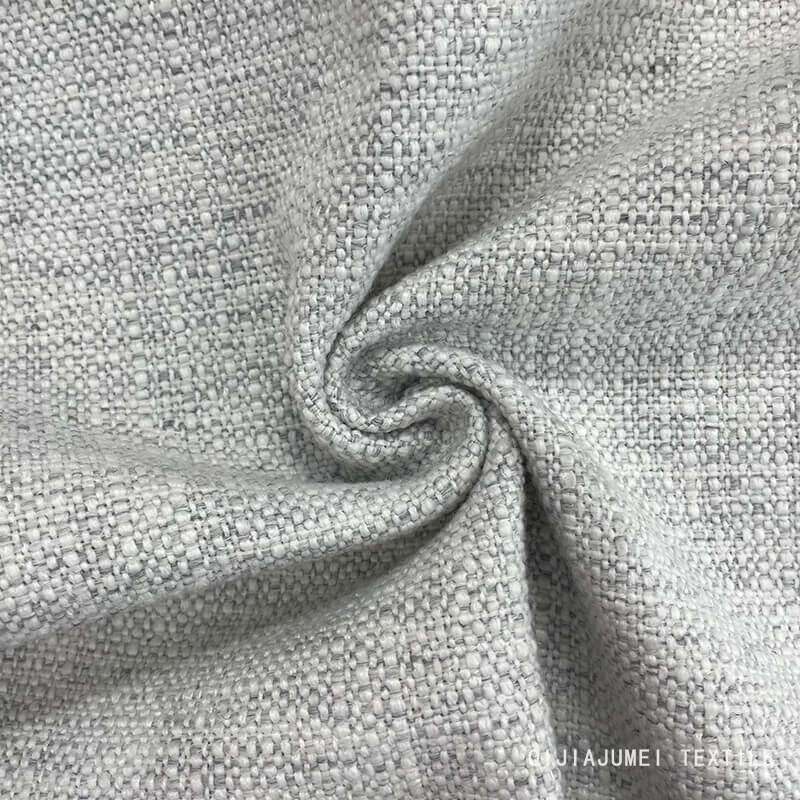sofa woven thick linen fabric