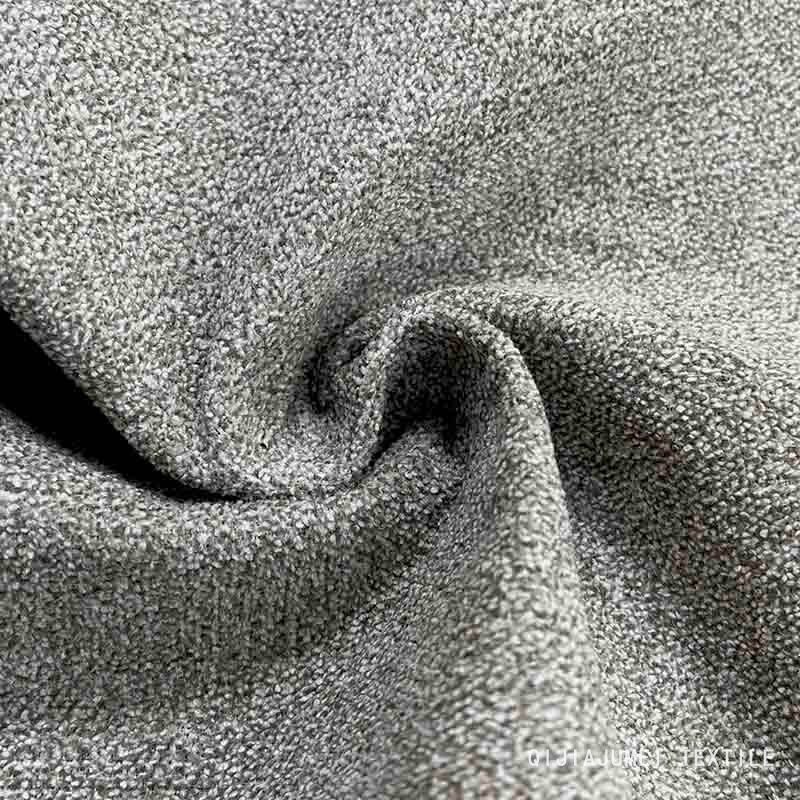 Cut pile charcoal grey upholstery sofa fabrics