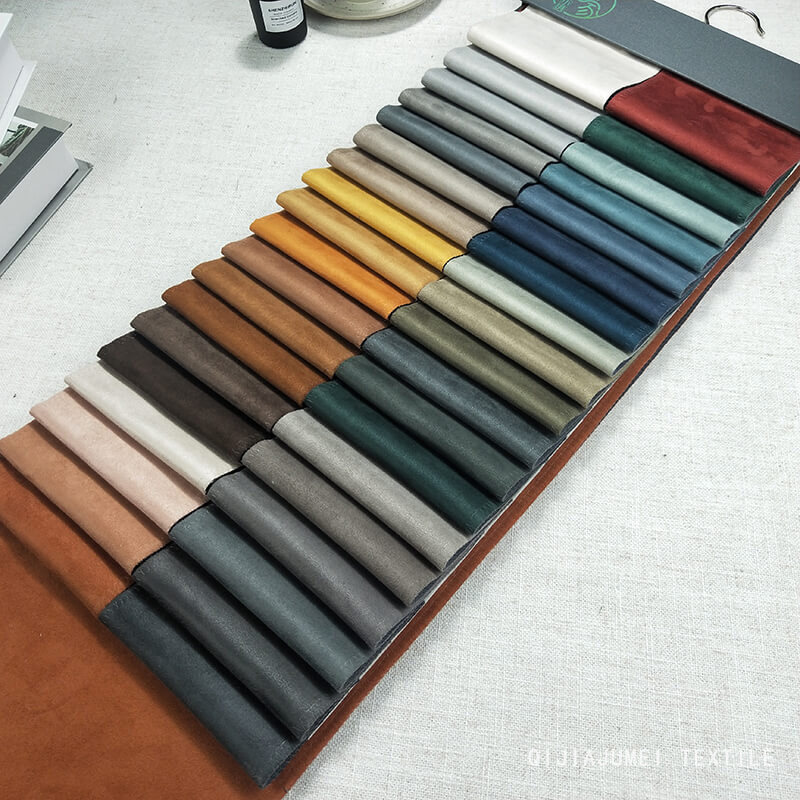 Qijiajumei Textile Suede Sofa Fabric