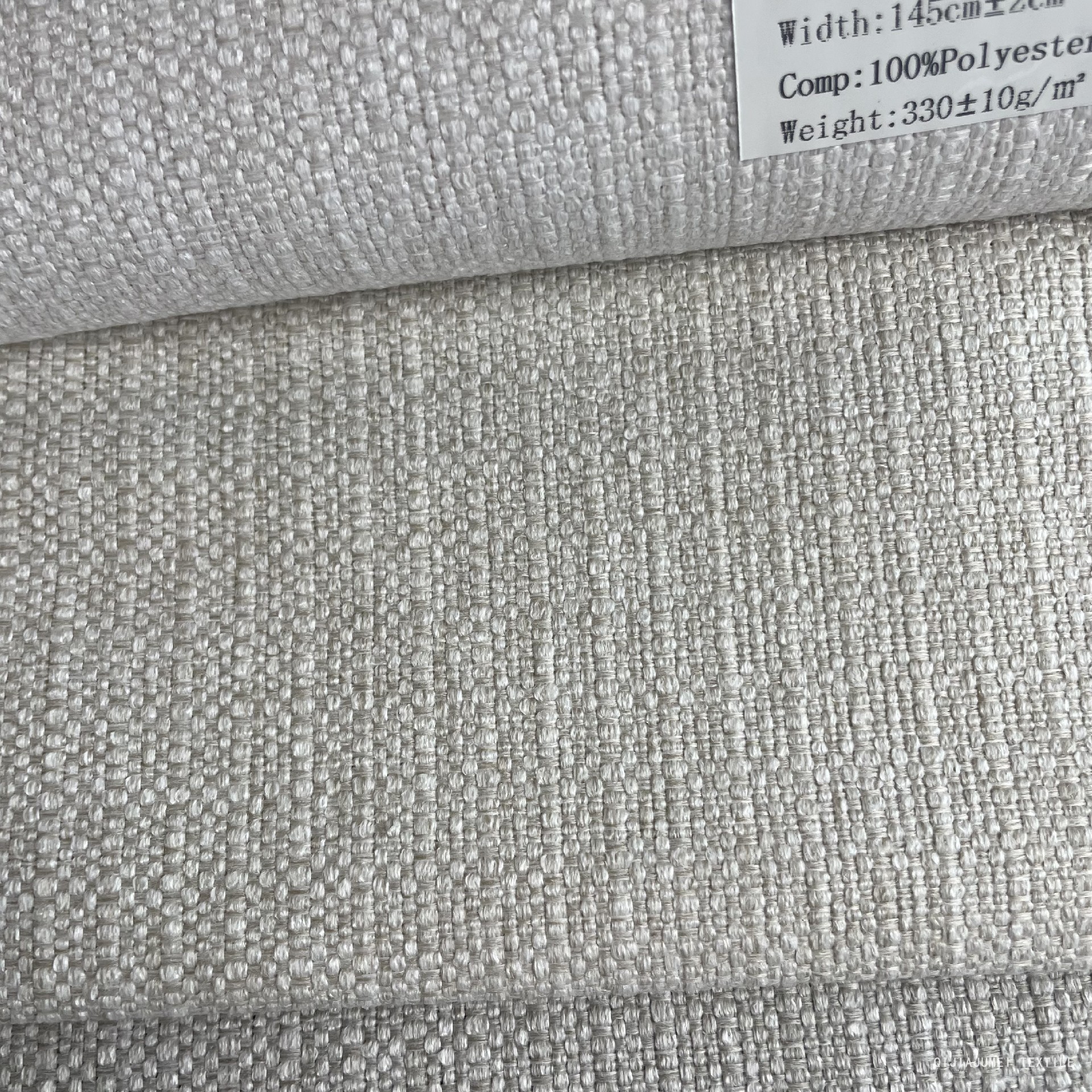 Qijiajumei Textile factory Linen Look Upholstery Fabric