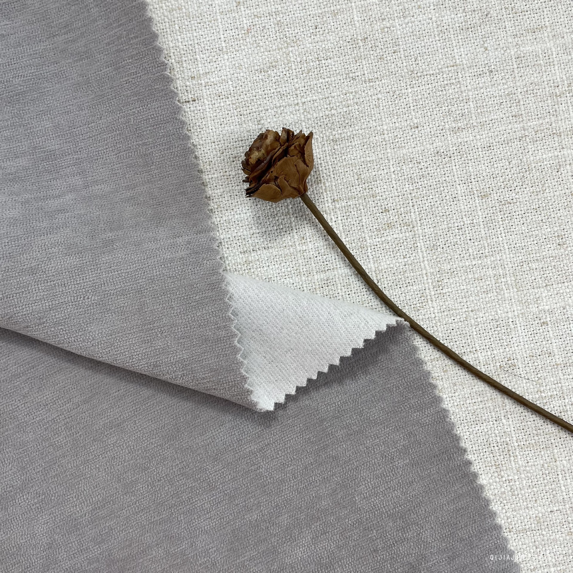 Qijiajumei Textile Stock Chenille Fabric For Slipcover