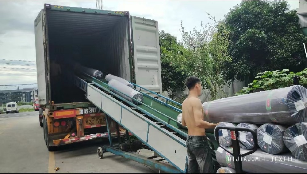 Textile Container Goods Loaded