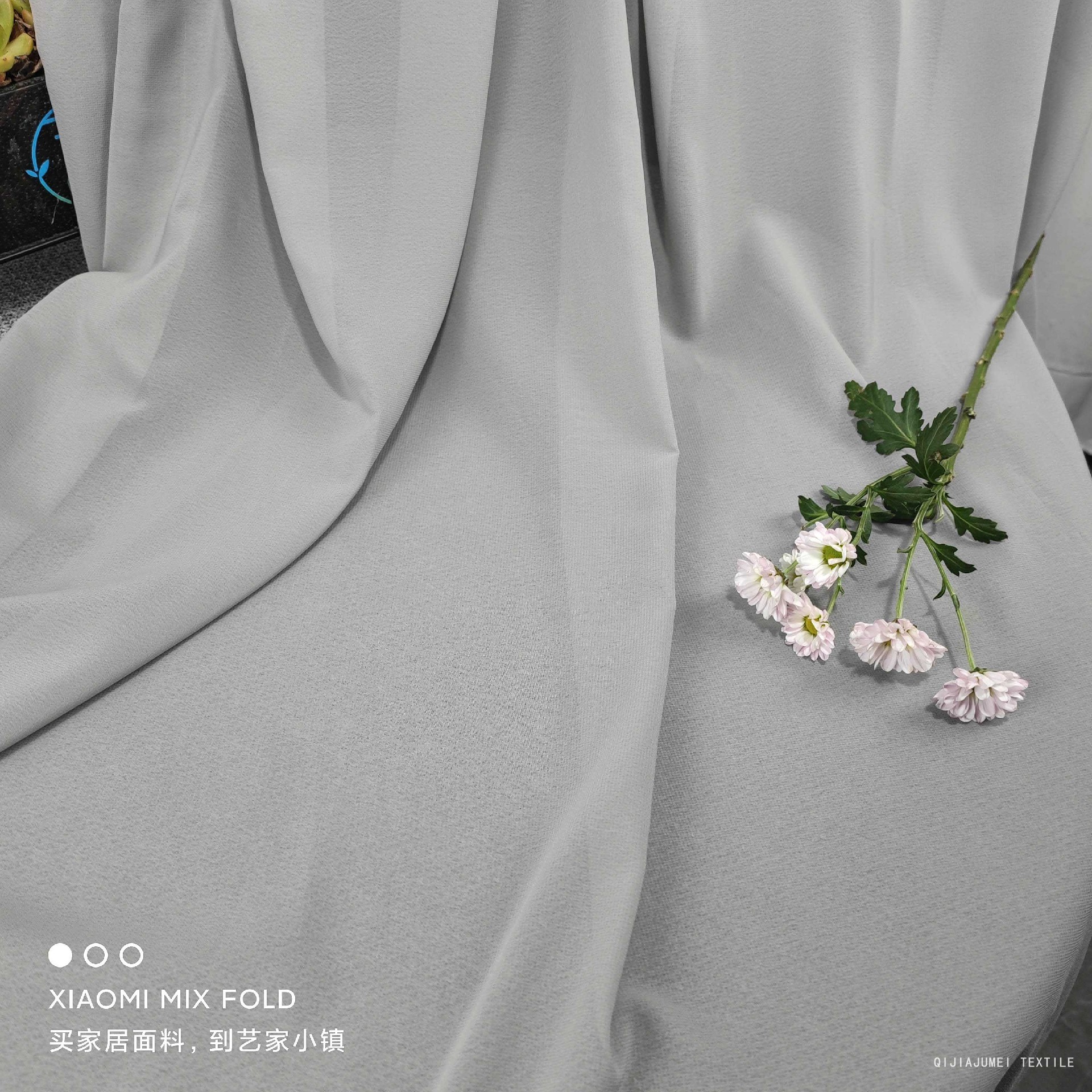 Stock voile fabric by rolls
