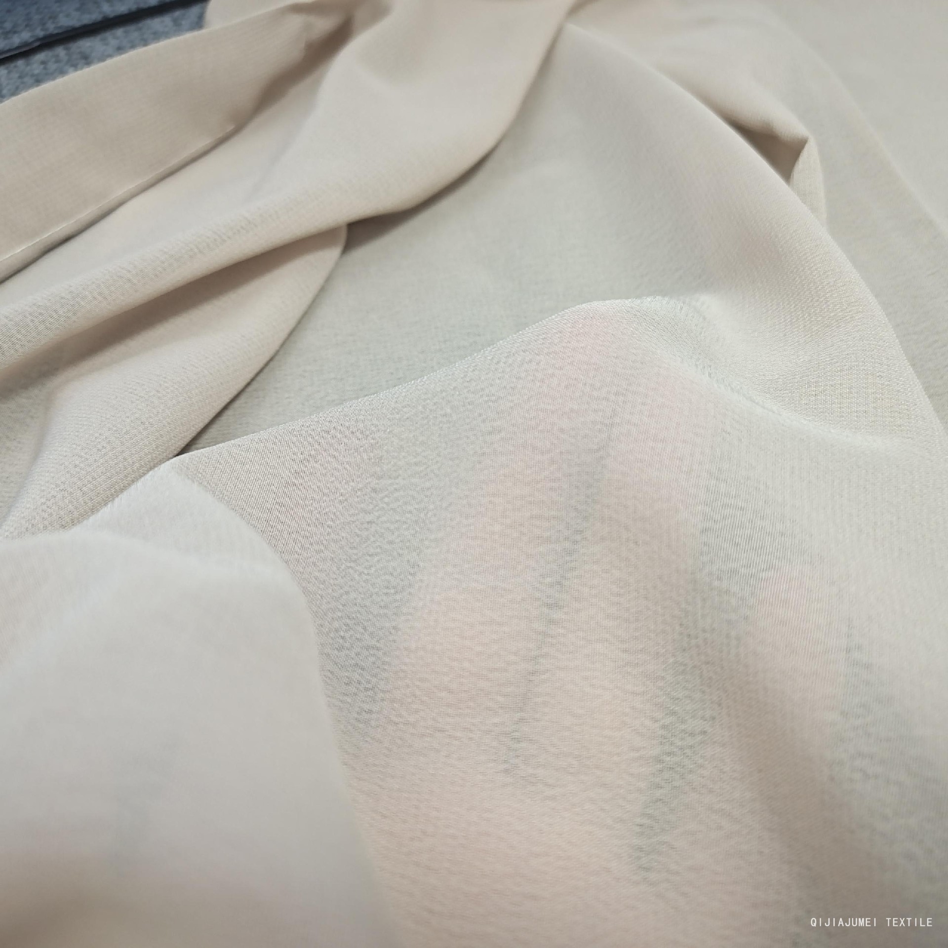 Wholesale stock bedroom Khaki voile fabrics