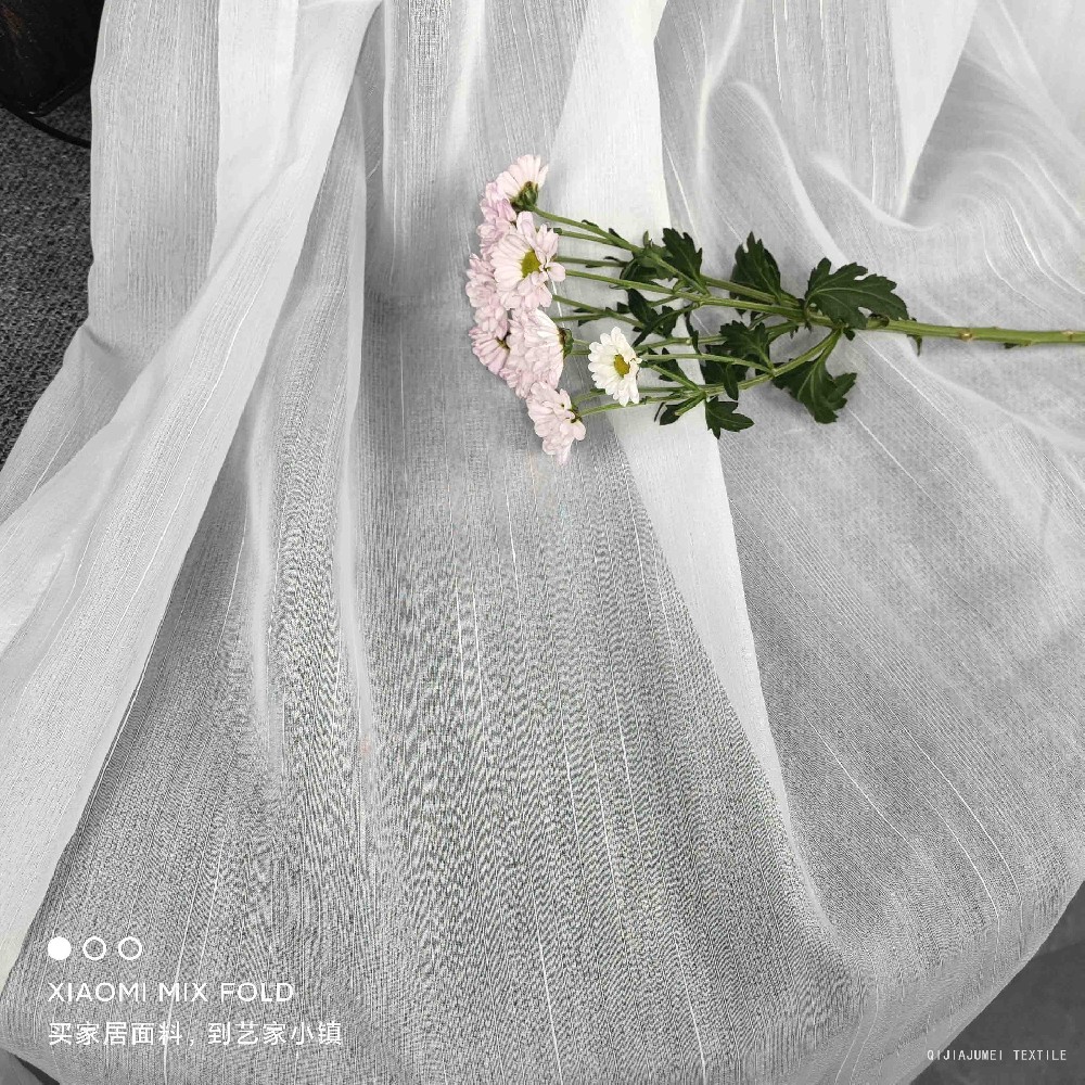 Modern curtain sheer