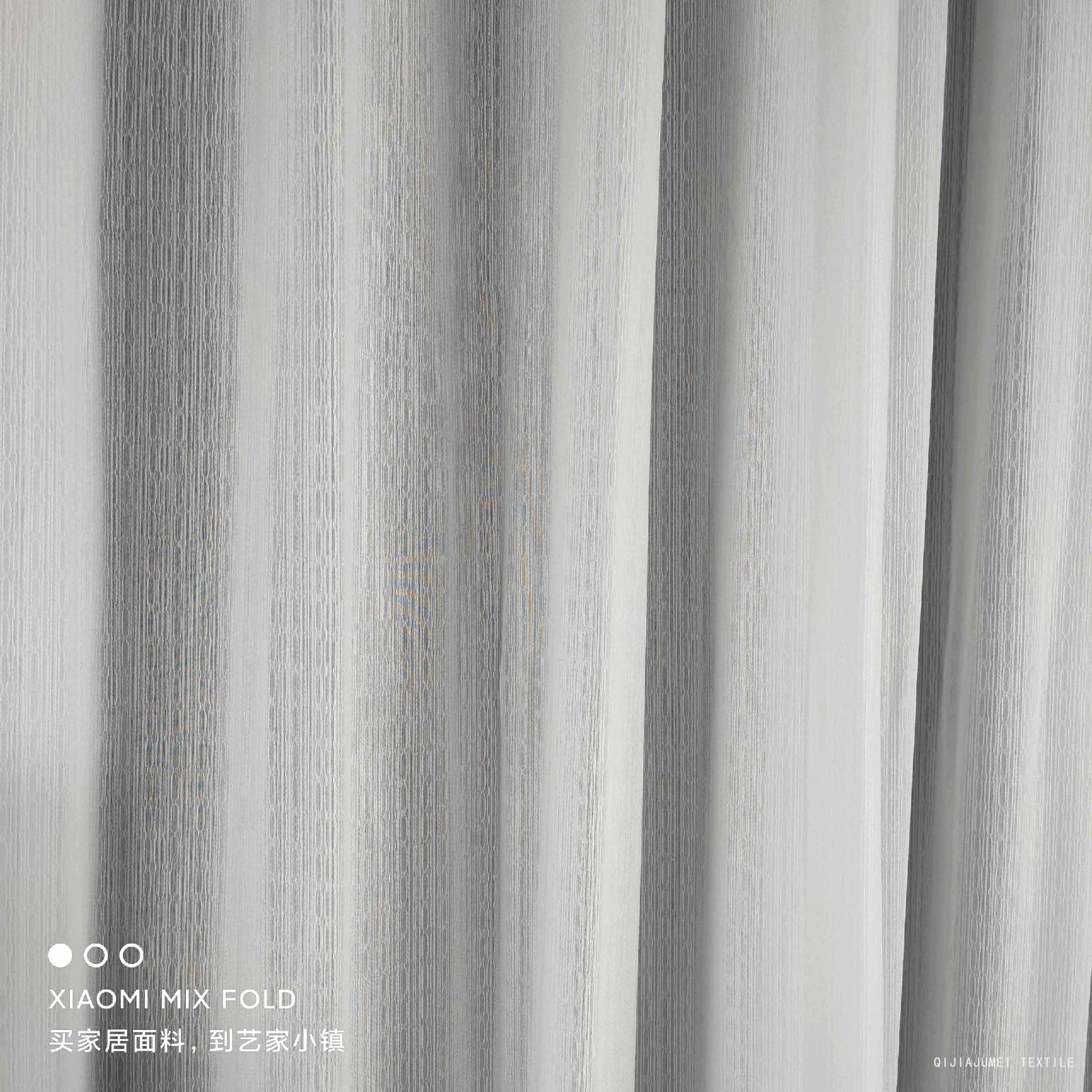 Stocklot white geometric drape