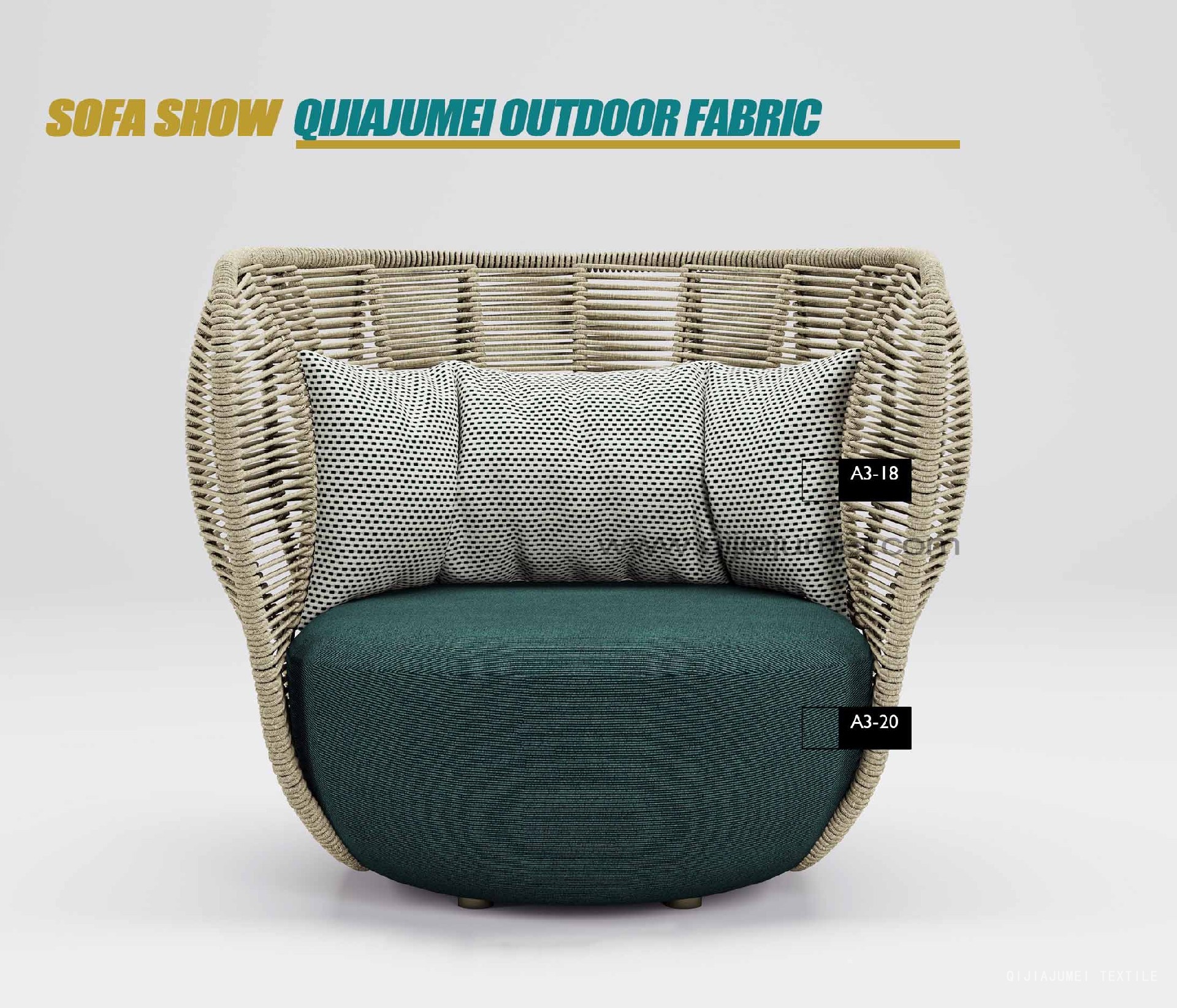 Outdoor Sofa Textile