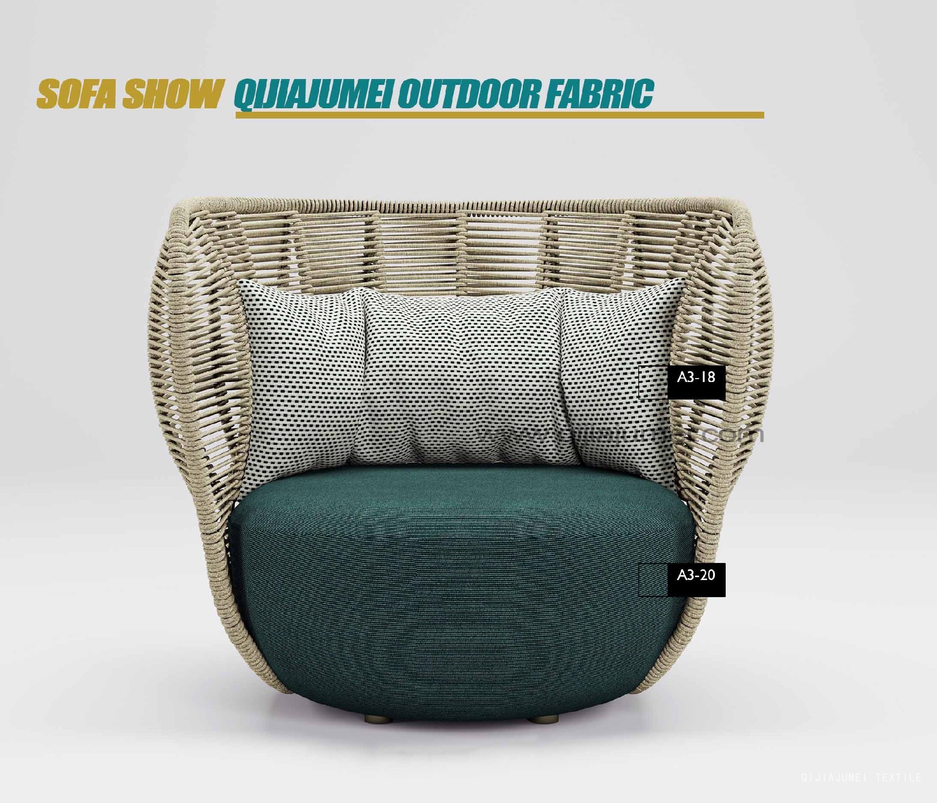 Outdoor Sofa Textile